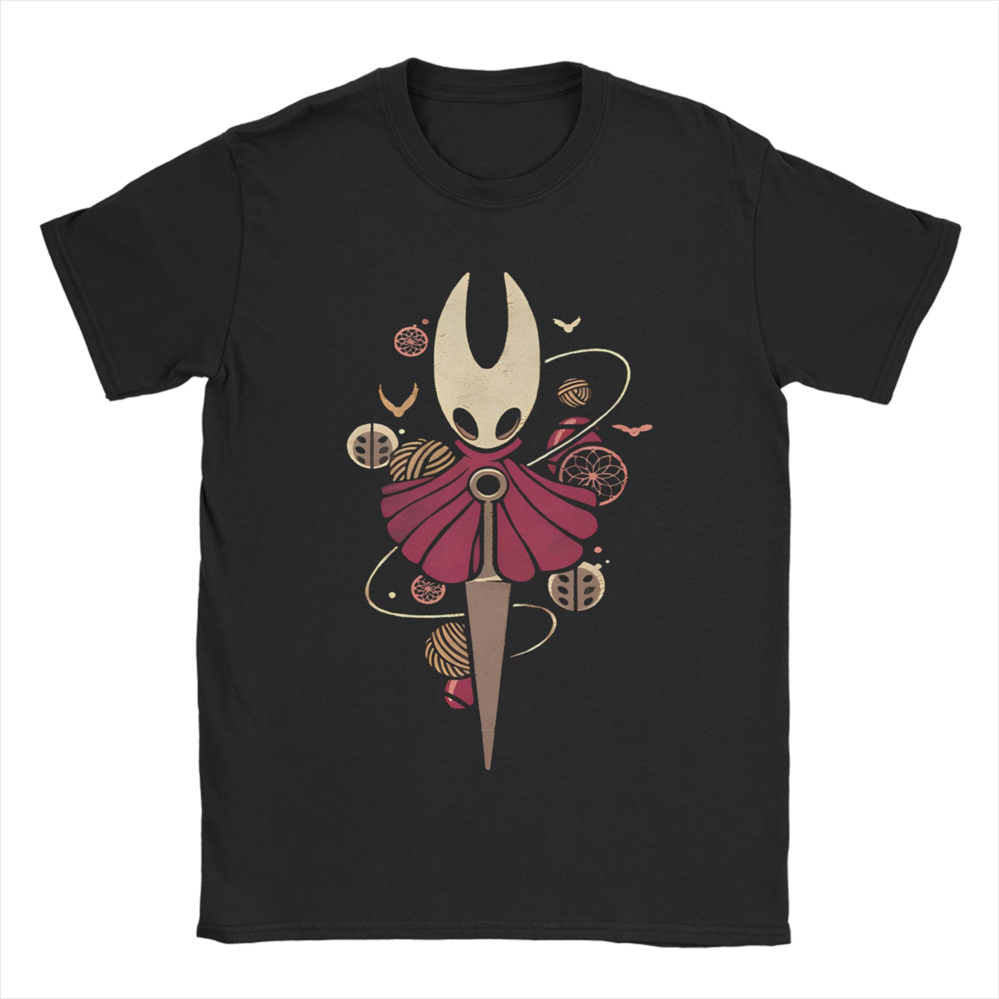 Retro Gaming T Shirts - Hollow Knight Silksong Hornet T Shirt