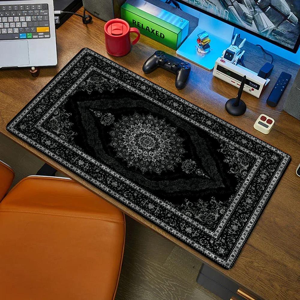 Retro Gaming Desk - Yeni Siyah İran Halısı Gizemli Retro