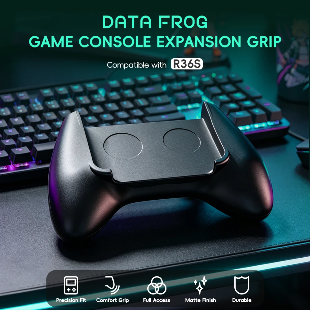 Retro Gaming Kit - Data Frog R36S Oyun Tutucu Ergonomik