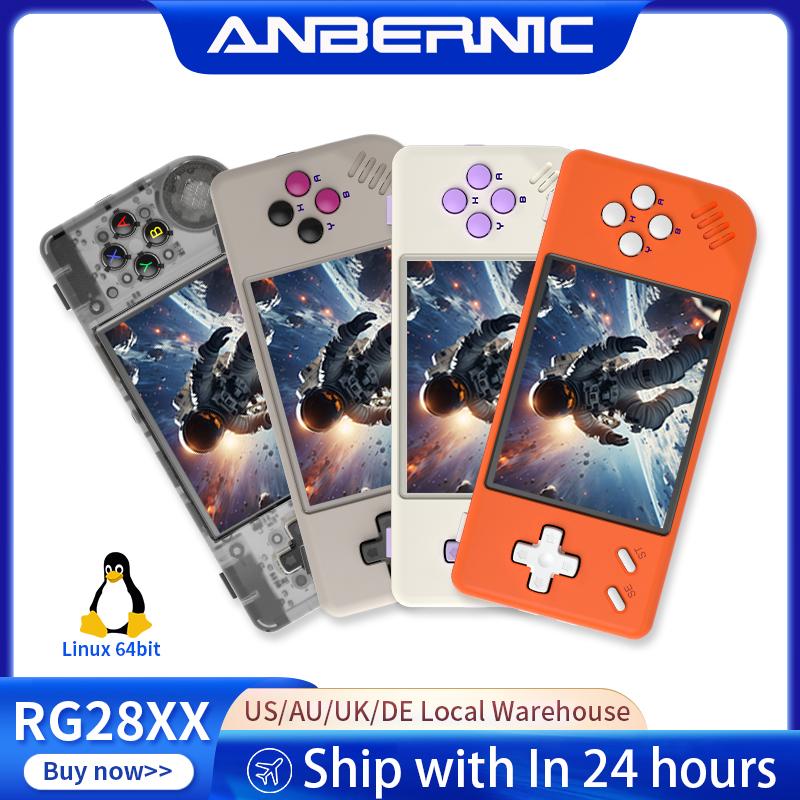 Retro X8 Gaming Console - ANBERNIC RG28XX Retro El Oyun Konsolu