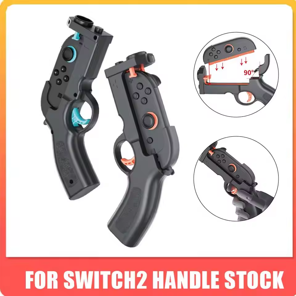 Retro Gaming Console Gun - Nintendo Switch 2 için Silah Kontrol