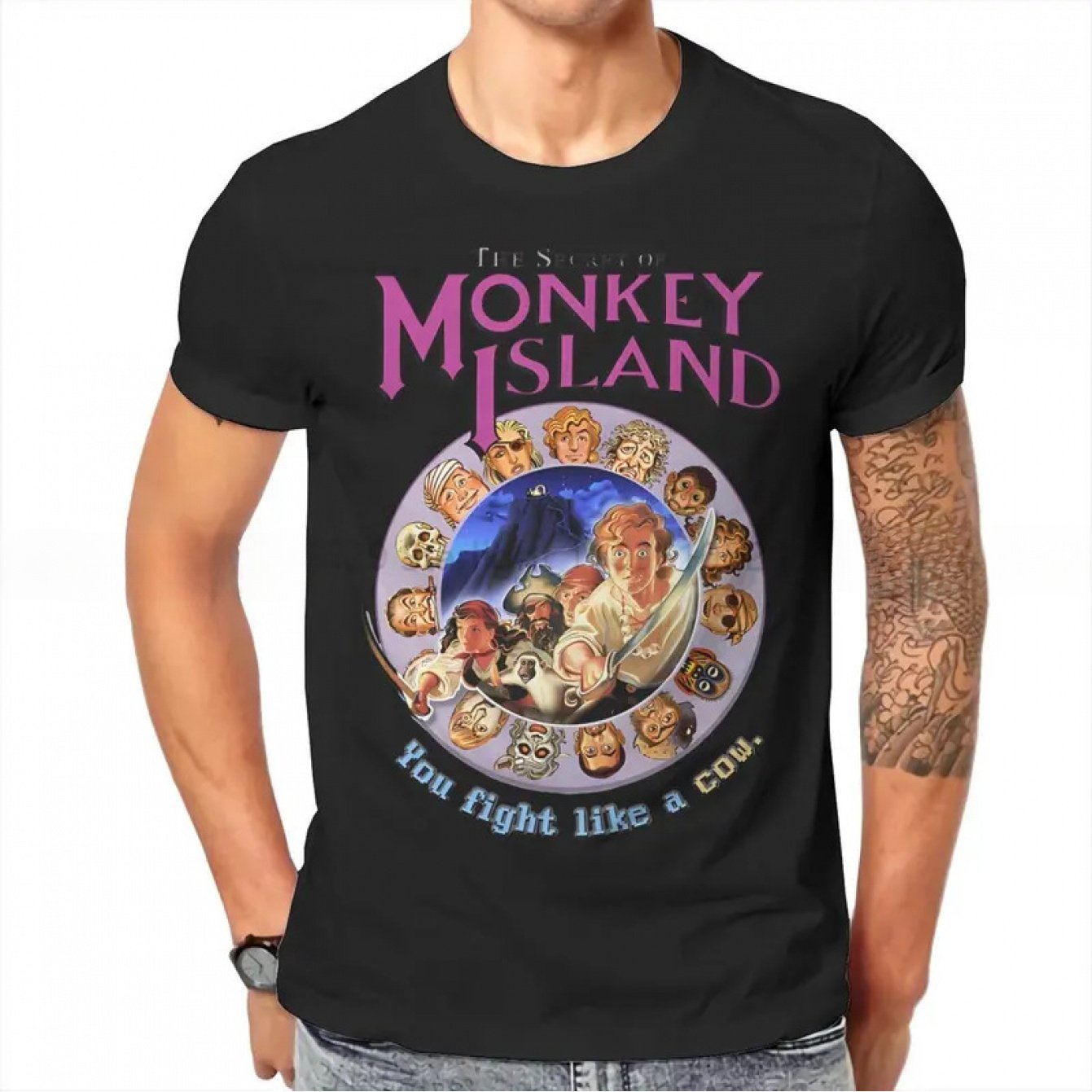 Retro Gaming Island - Erkeklerin Maymun Adası Sırrı Vintage Oyun