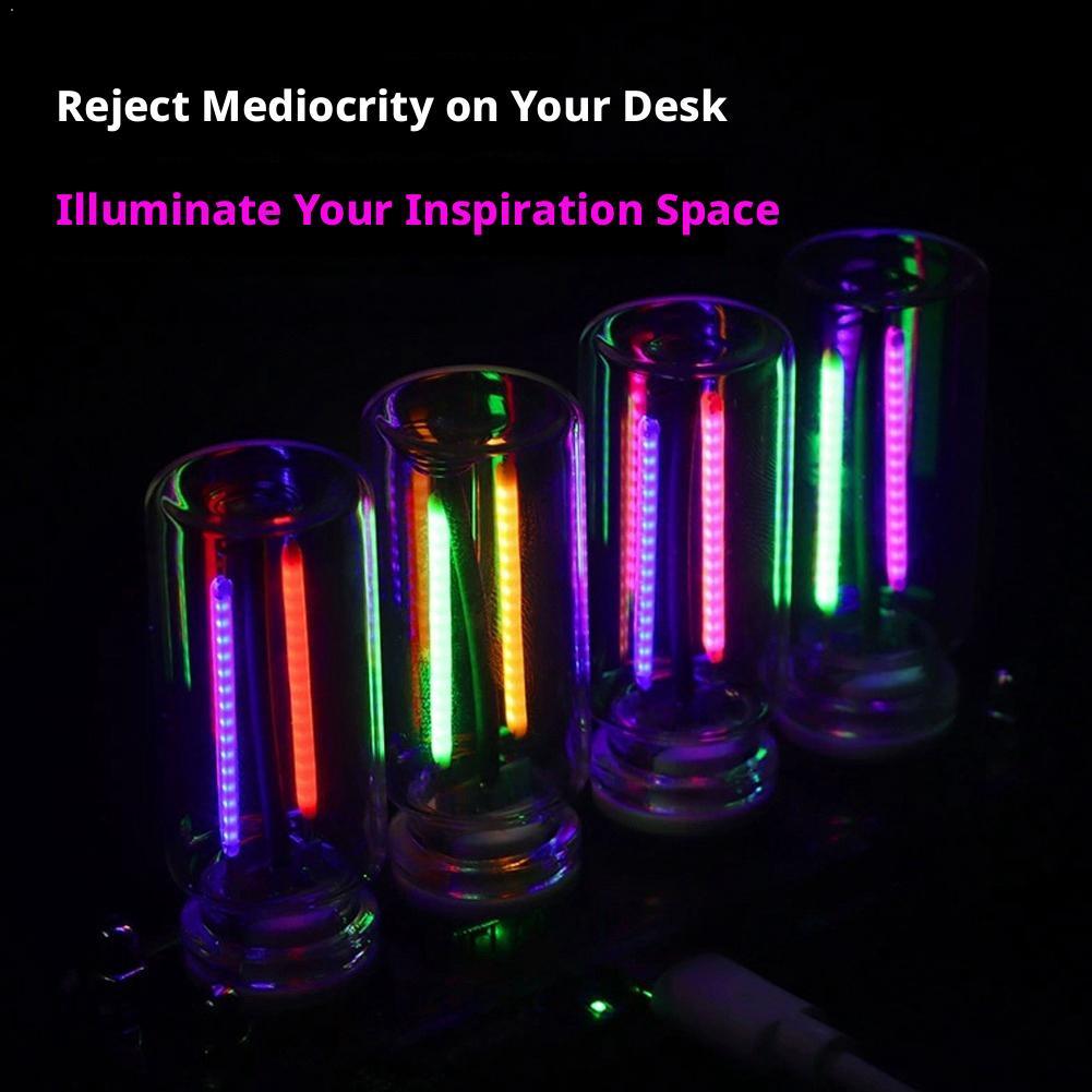 Retro Gaming Desk - USB Cam Atmosfer Lambası Mini Çift