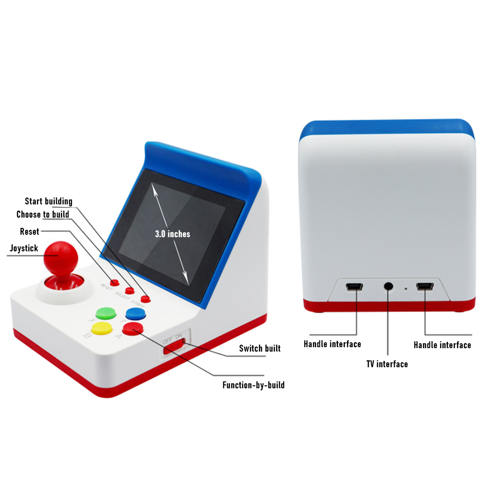 360 Video Games3inch 8Bit taşı - Retro Gaming Box incelemesi ve fiyatı