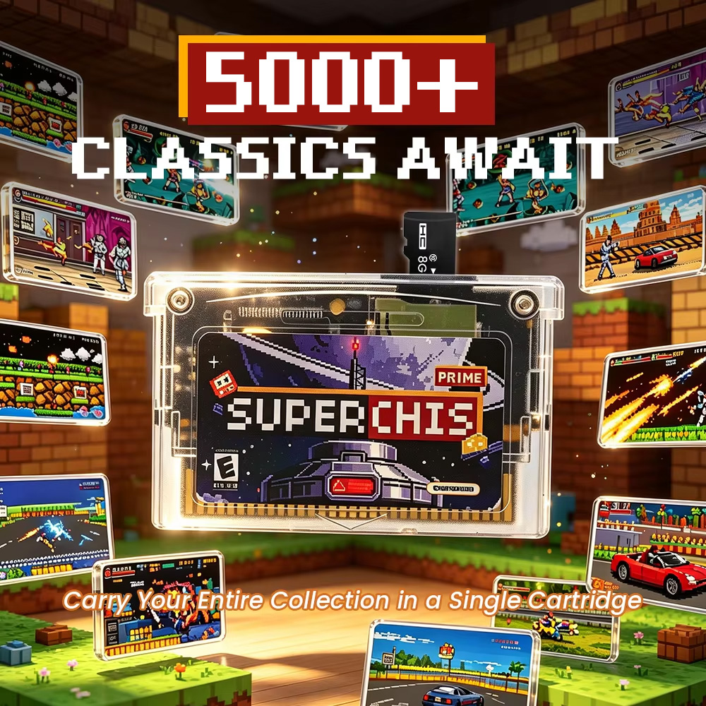 Retro Superchis Flash Oyun Kar - Retro Gaming Box incelemesi ve fiyatı