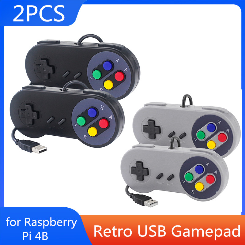 2 adet USB Gamepad Retro Oyun  - Retro Gaming Raspberry Pi 4 incelemesi ve fiyatı