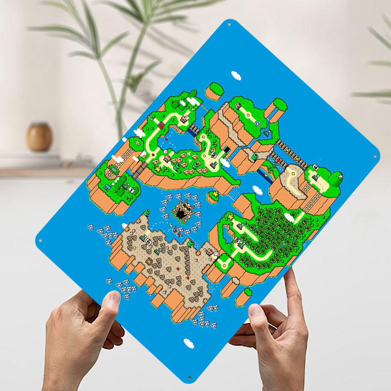 Dinozor Ülkesi Metal Poster Öz - Retro Gaming Island incelemesi ve fiyatı