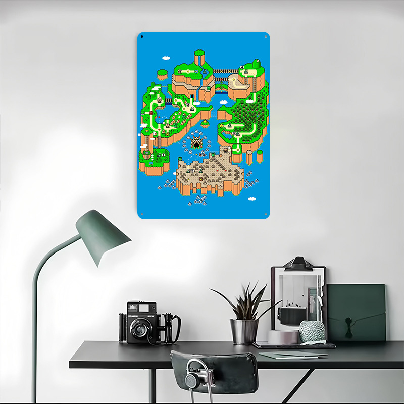 Dinozor Ülkesi Metal Poster Öz - Retro Gaming Island incelemesi ve fiyatı