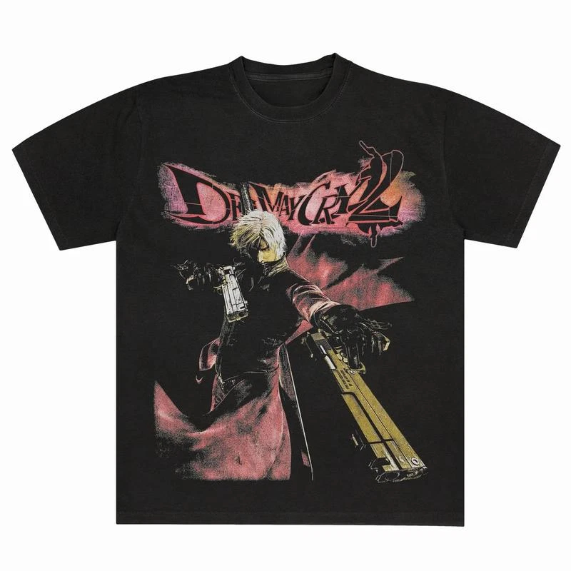 Devil May Cry 2 Dante T-shirt  - Retro Gaming T Shirts incelemesi ve fiyatı