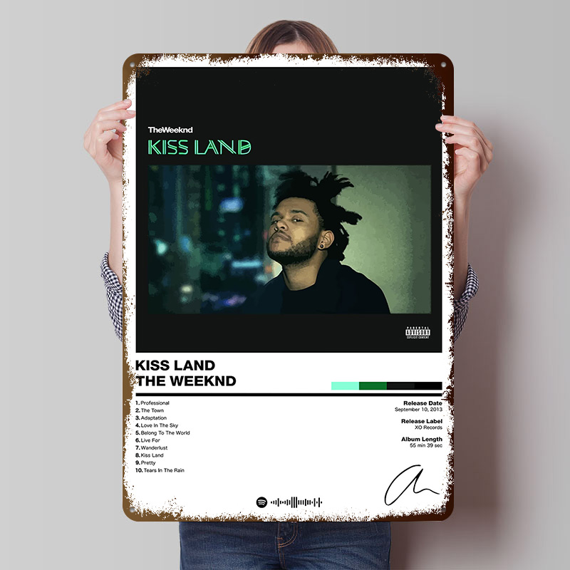 The Weeknd - Kiss Land Teneke  - Retro Gaming Island incelemesi ve fiyatı