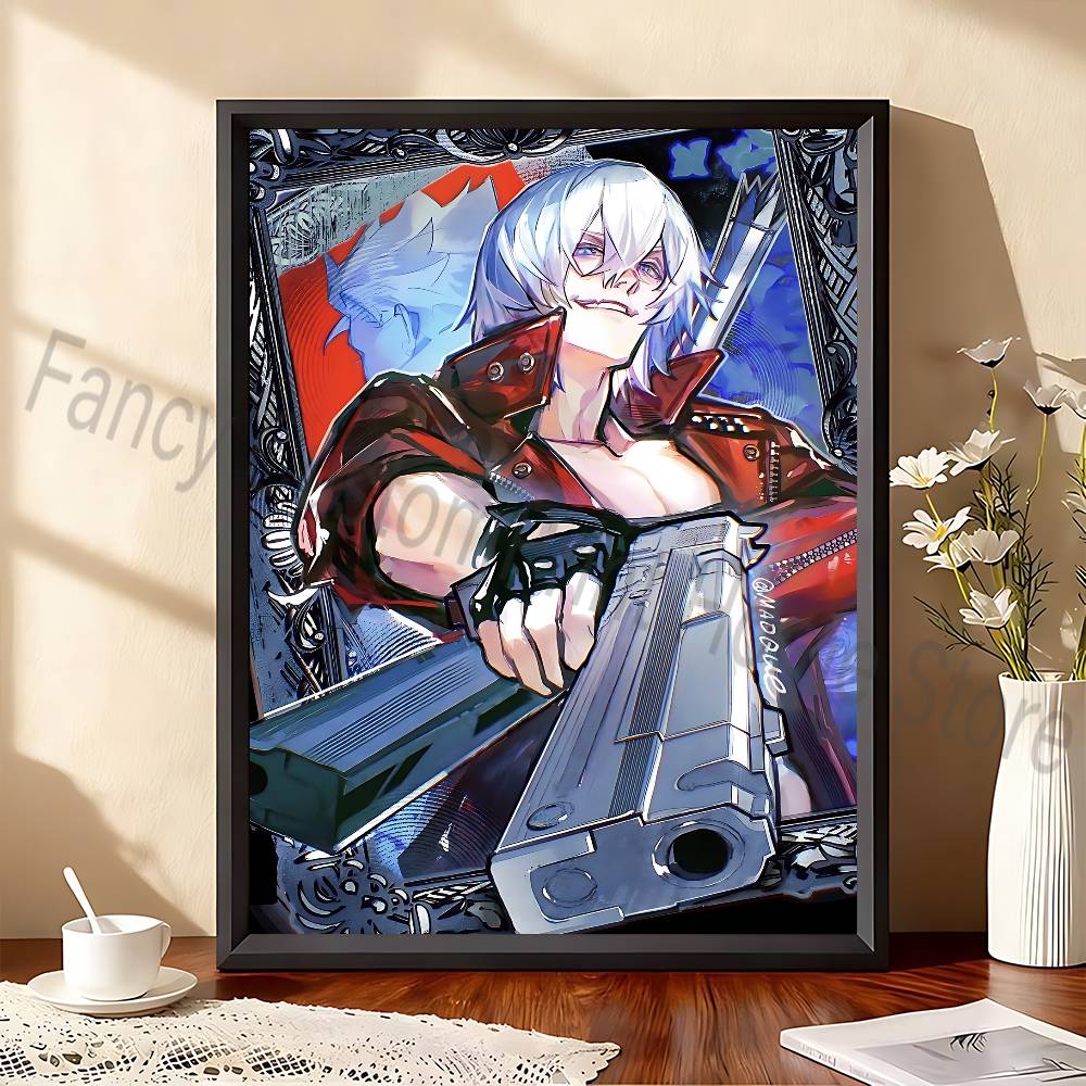 D-Devil May C-Cry Oyun Posteri - Retro Gaming Art incelemesi ve fiyatı