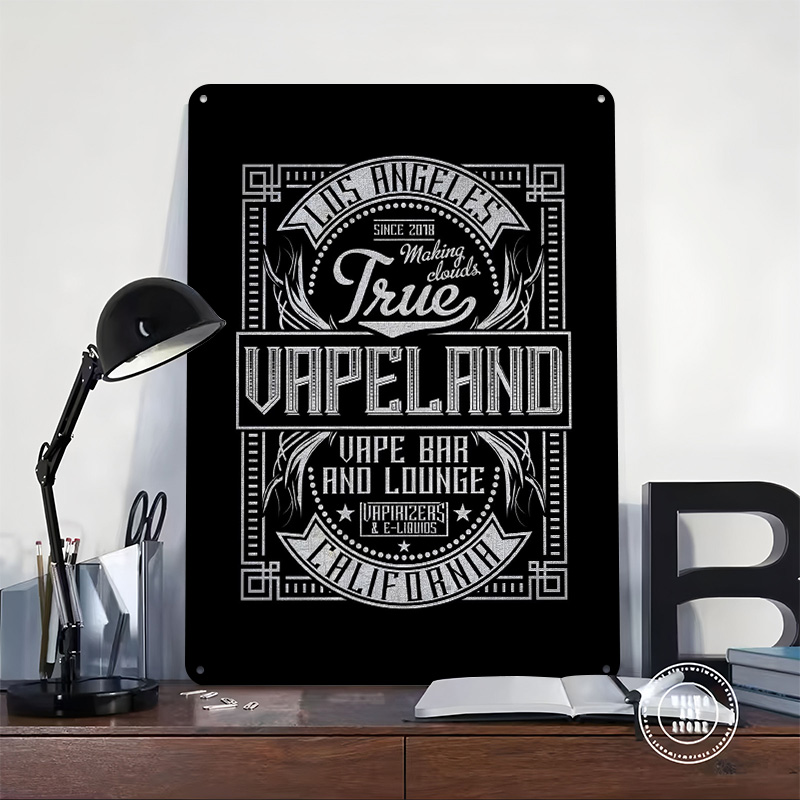 Vape Land Teneke Posterler Öze - Retro Gaming Island incelemesi ve fiyatı