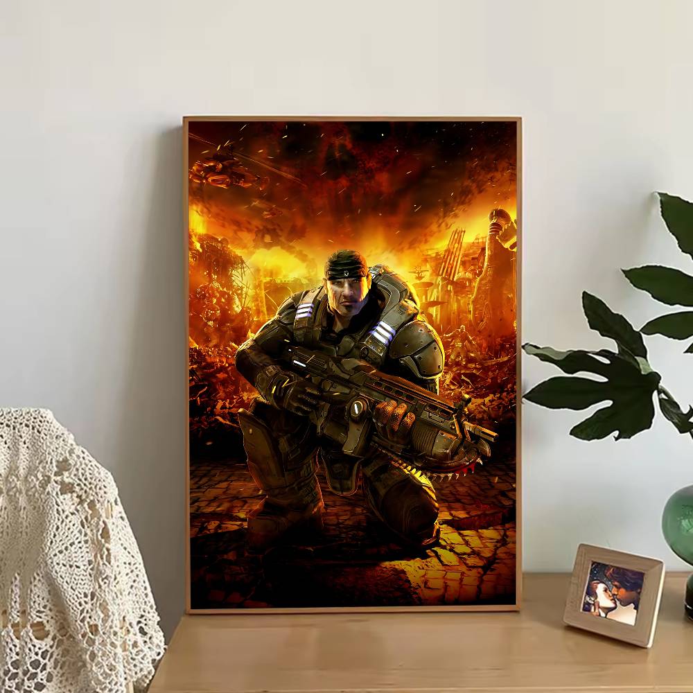 Oyun G-Gears of W-War Posteri  - Retro Gaming Art incelemesi ve fiyatı