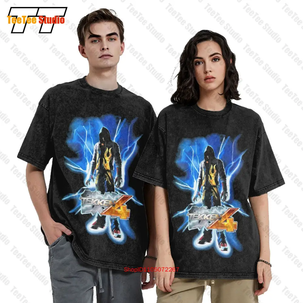 Vintage Tekken 4 Namco Promosy - Retro Gaming T Shirts incelemesi ve fiyatı