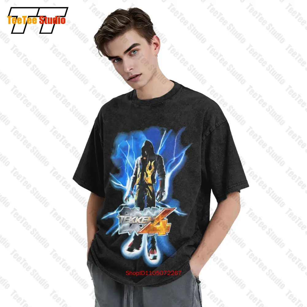 Vintage Tekken 4 Namco Promosy - Retro Gaming T Shirts incelemesi ve fiyatı