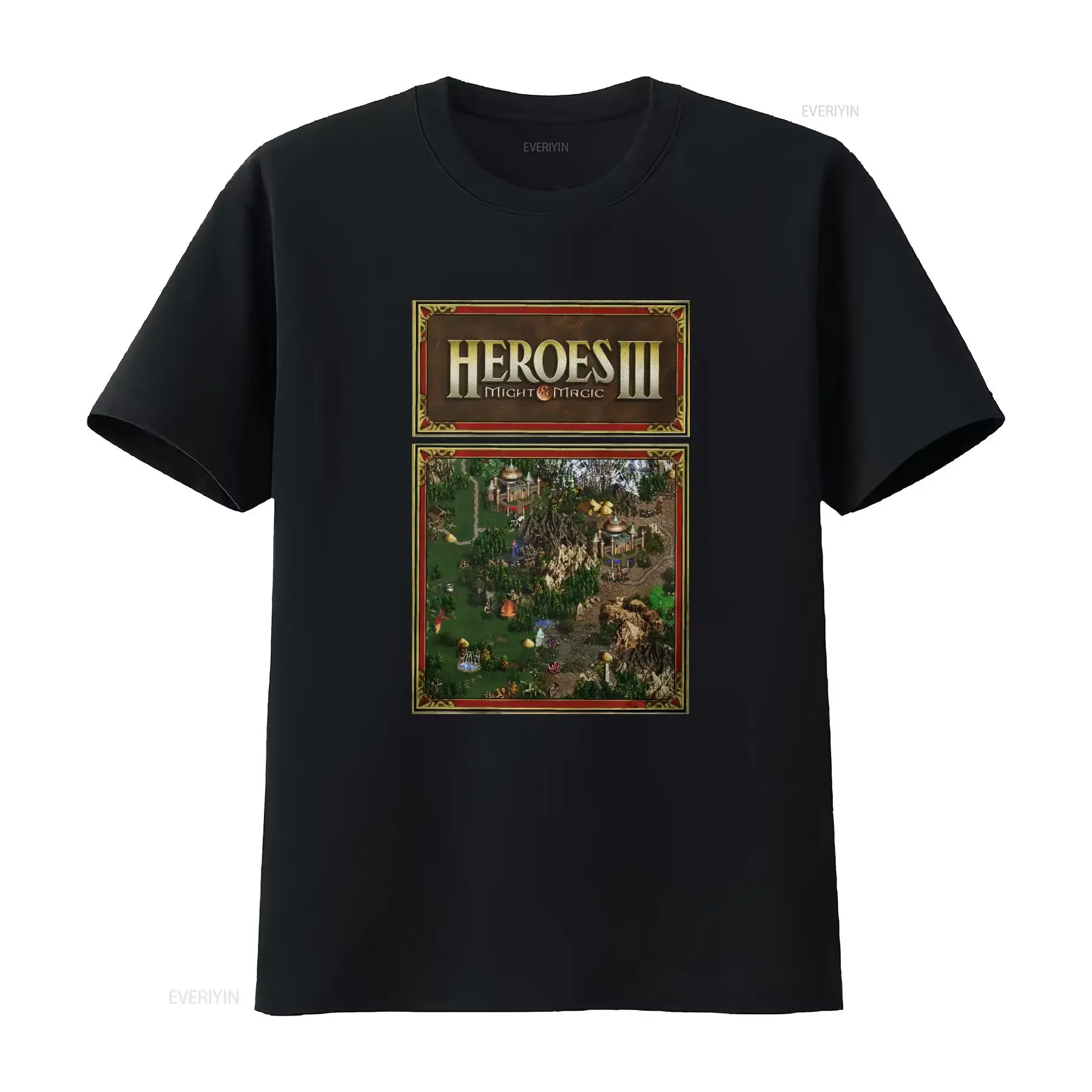 Heroes Map of Might And Magic  - Retro Gaming T Shirts incelemesi ve fiyatı