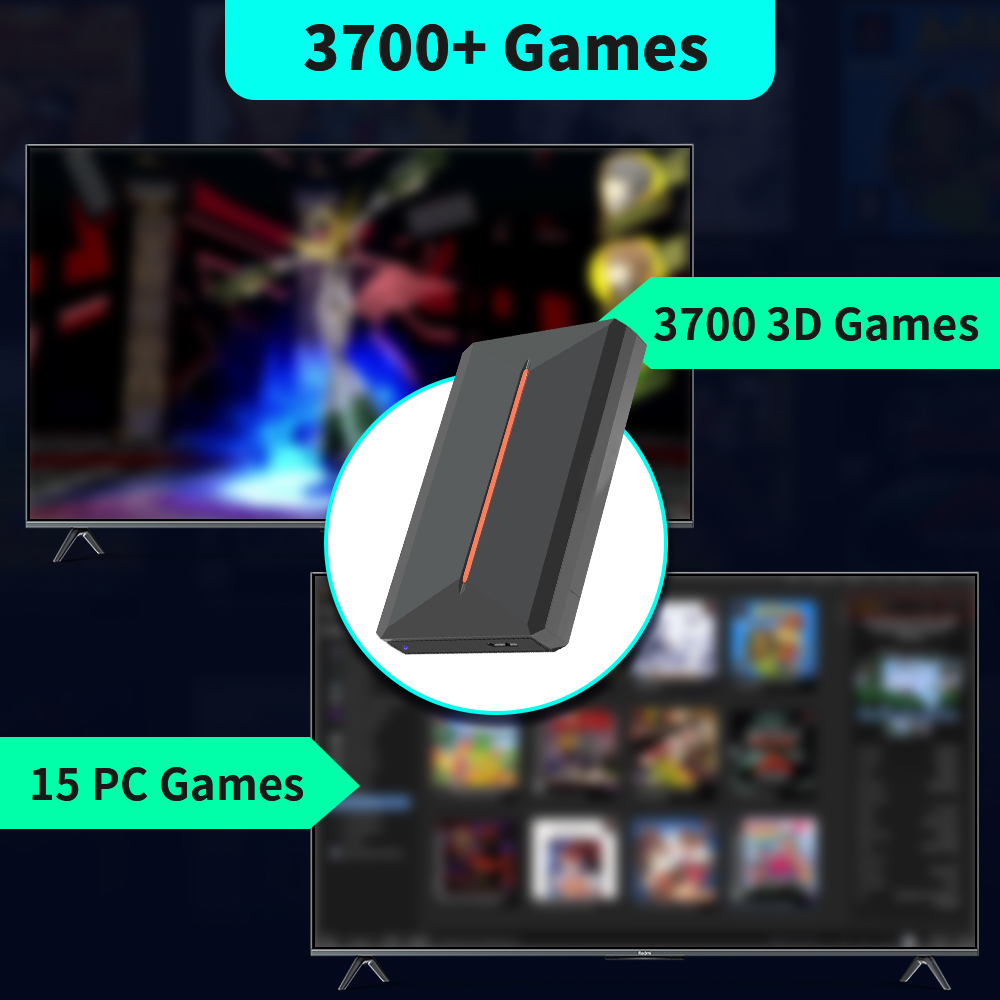 Launchbox OS 500 GB Taşınabili - Retro X8 Gaming Console incelemesi ve fiyatı