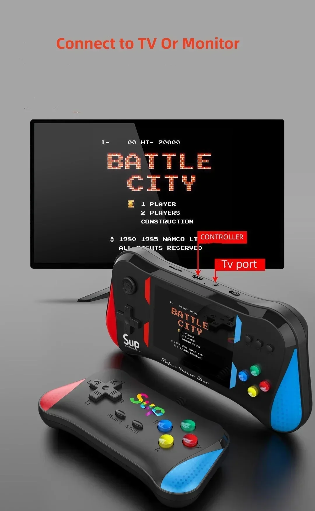 Çocuk Oyun Konsolu Palm Retro  - Retro Gaming Box incelemesi ve fiyatı