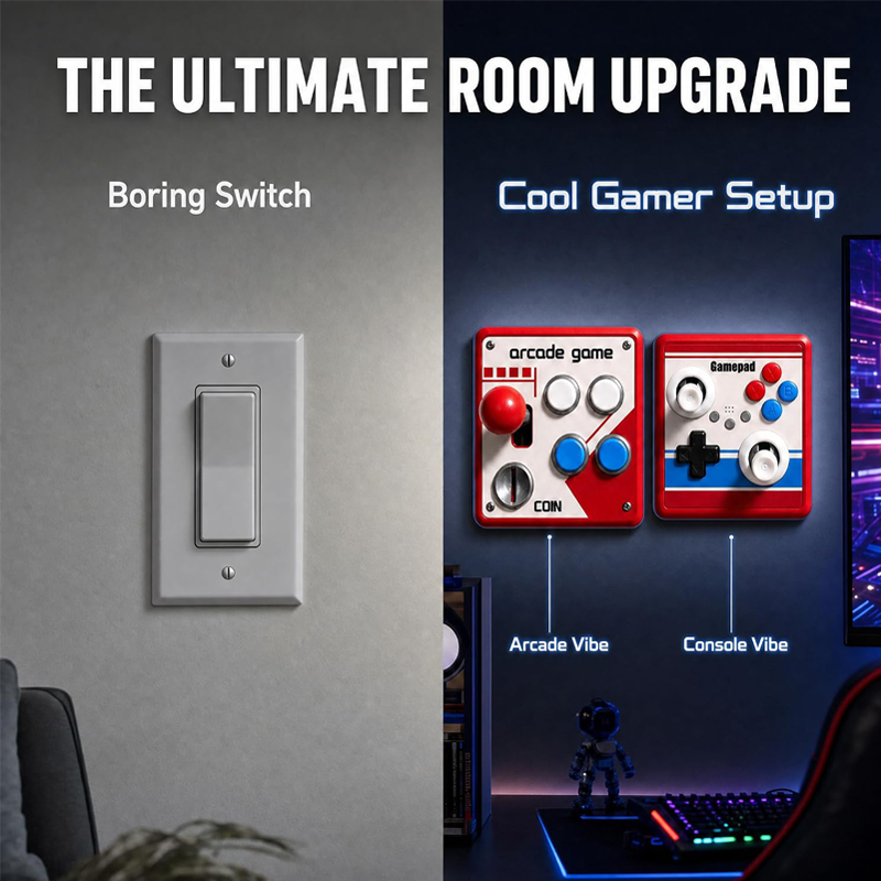 Deliksiz Işık Anahtarı Kapağı  - Retro Gaming Games incelemesi ve fiyatı