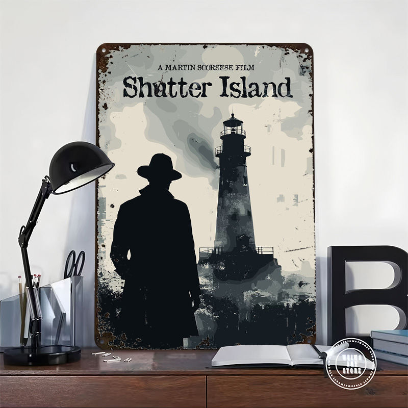 Shutter Island Film Baskılı Po - Retro Gaming Island incelemesi ve fiyatı