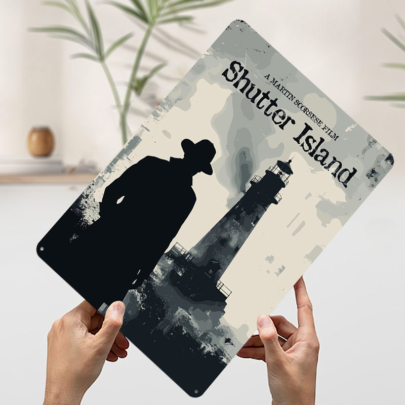 Shutter Island Film Baskılı Po - Retro Gaming Island incelemesi ve fiyatı