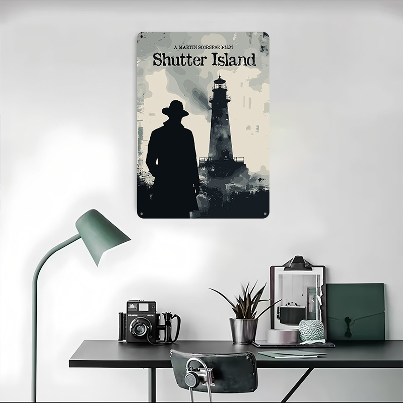 Shutter Island Film Baskılı Po - Retro Gaming Island incelemesi ve fiyatı