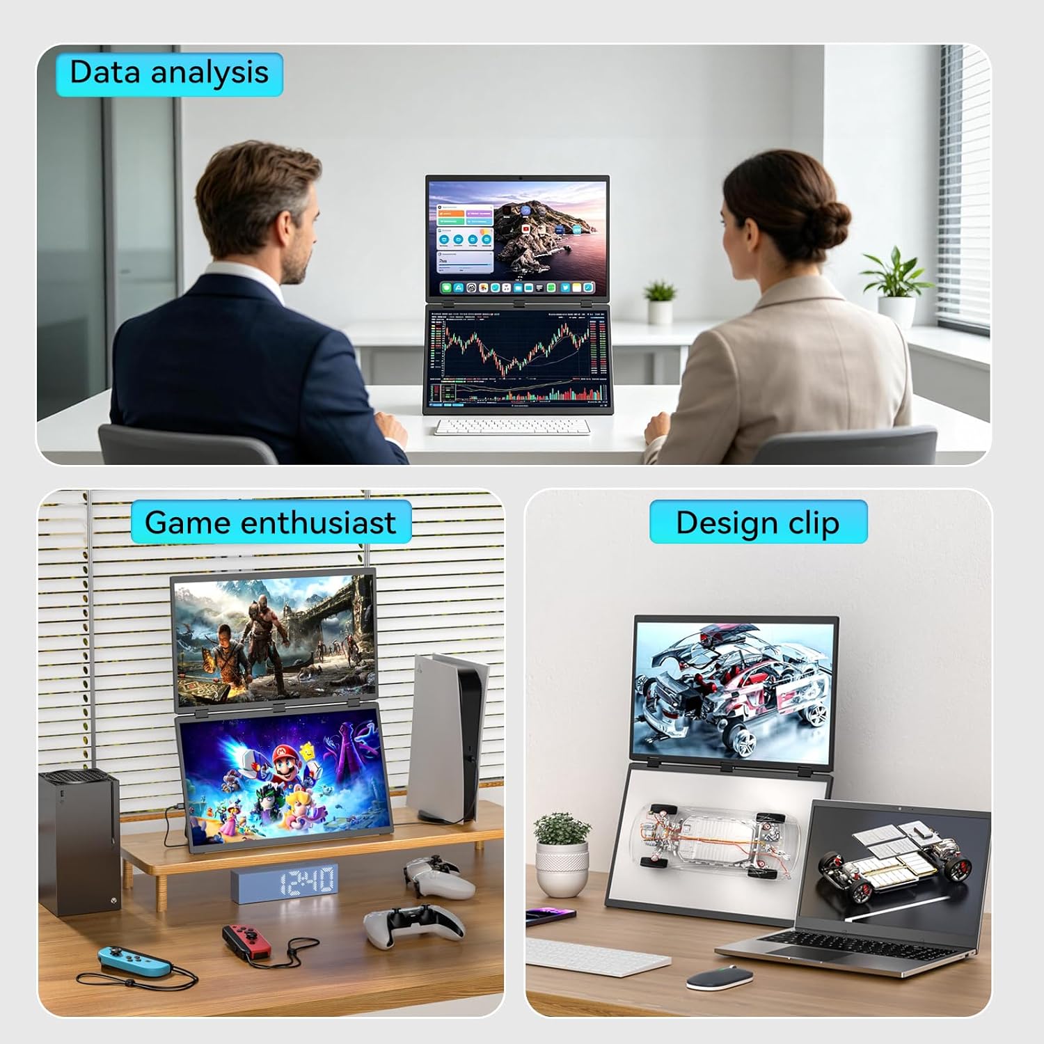 UPERFECT Delta 100HZ Çift Taşı - Crt Monitor Stand incelemesi ve fiyatı